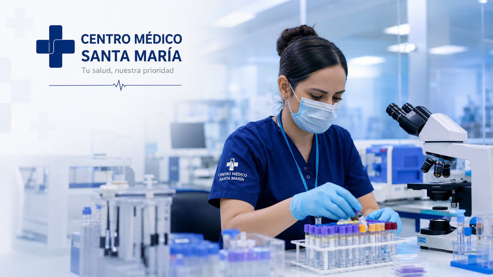 Laboratorio clínico de Centro Médico Santa María
